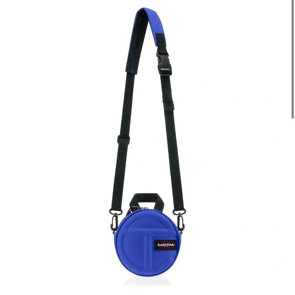 Telfar x Eastpak painter’s tape circle bag